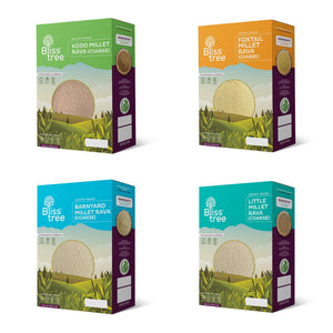 Millet Rava Combo 4pack (Coarse)... 8lb