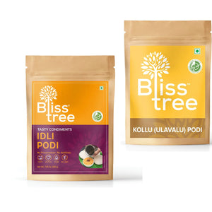 Idli podi and Kollu podi combo